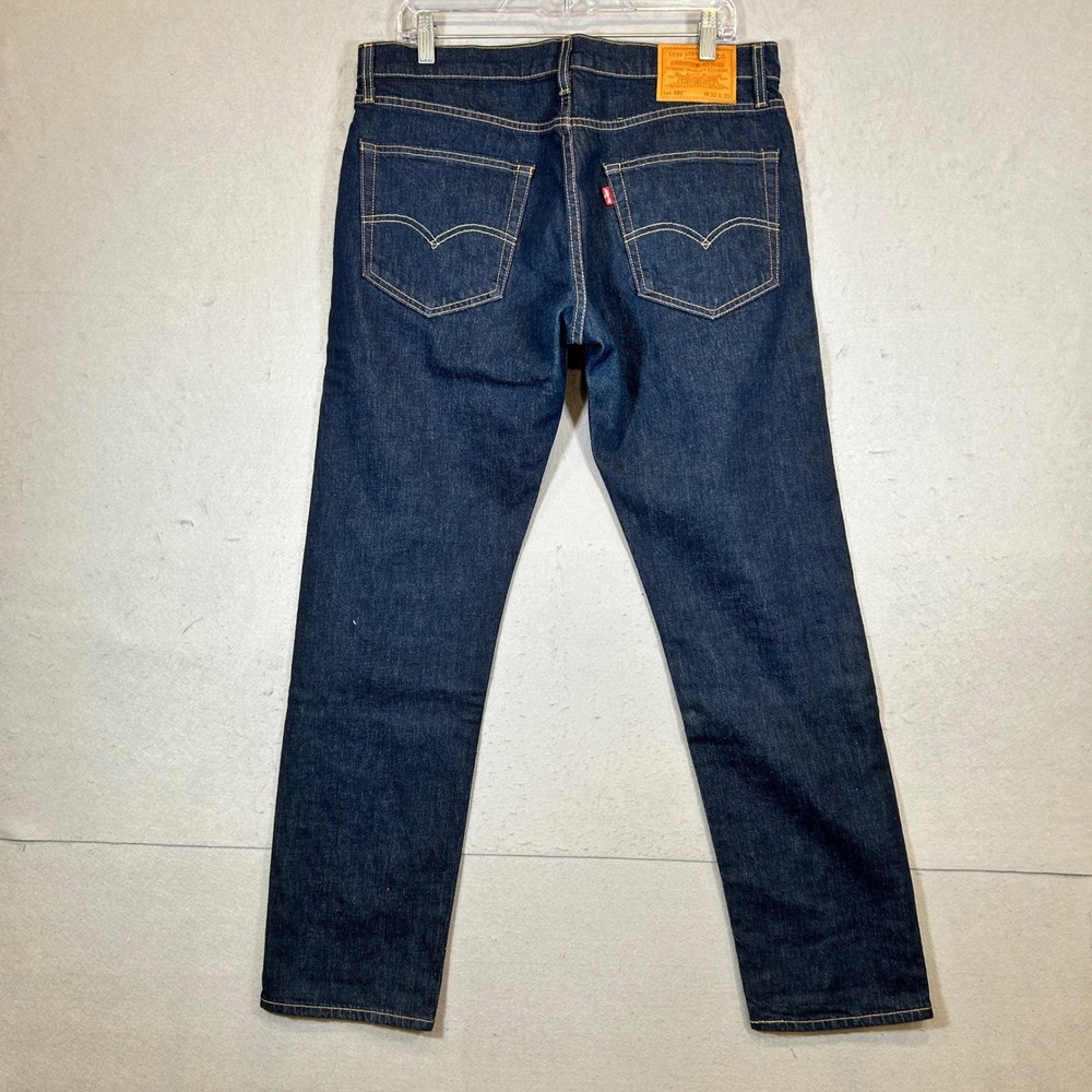 Levis 502 Jeans 32x30 Mens Blue Big E Premium Tapered 29507-0020